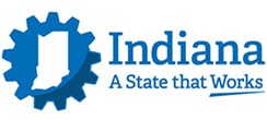 logo for State of Indiana