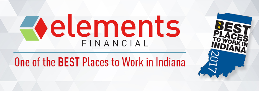 Elements Financial Named One of the Best Places to Work in Indiana