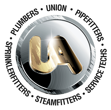 logo for UA Plumbers and Steamfitters 157