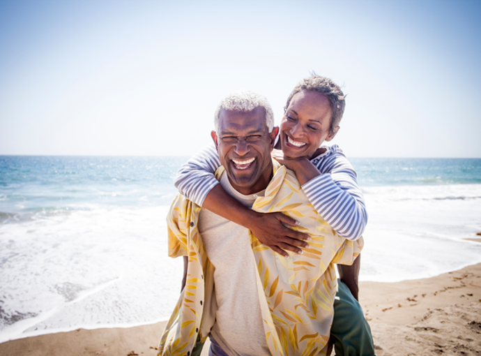 Couple on the beach