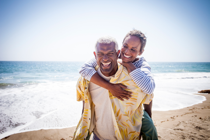 Couple on the beach