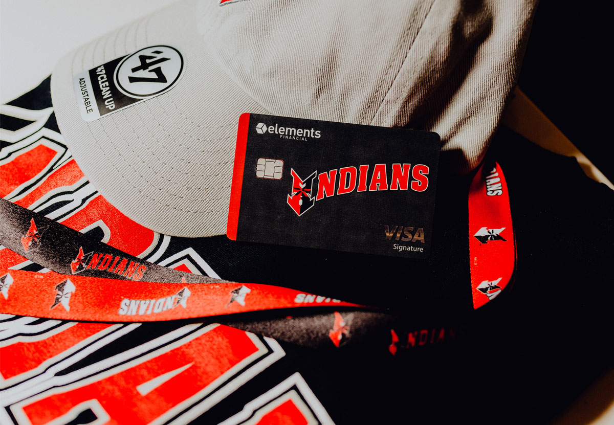 Photo of Indianapolis Indians merchandise.