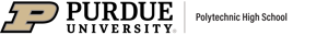 logo for Purdue Polytechnic High School