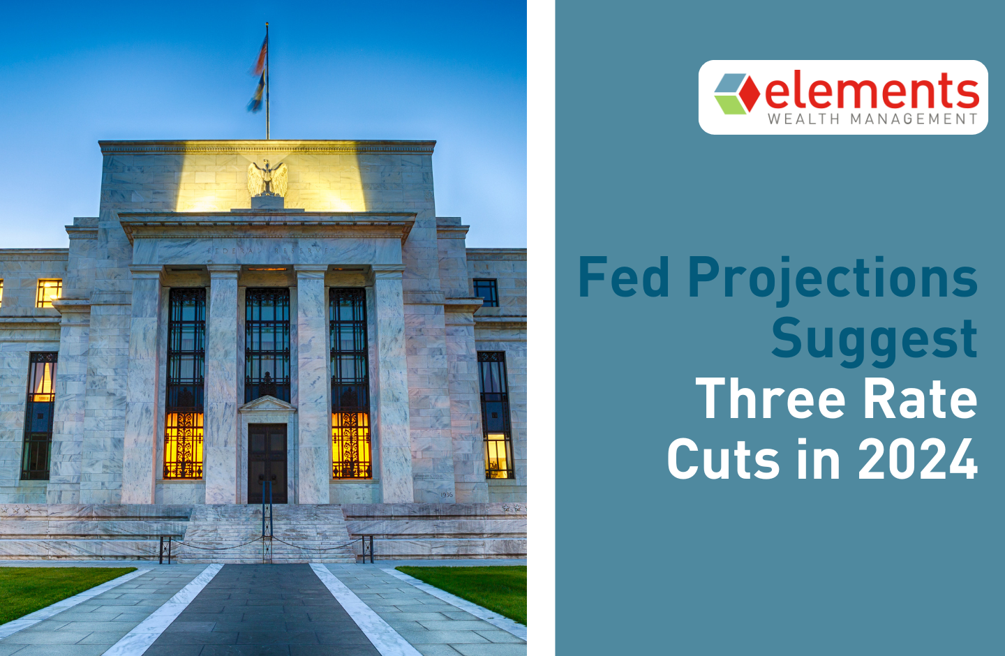 Fed Projections Suggest Three Rate Cuts in 2025 Elements Financial